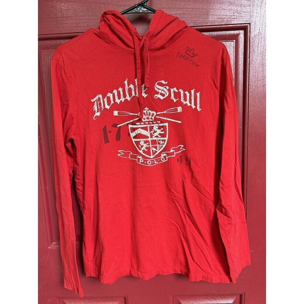 Polo Ralph Lauren Double Scull Crest Lightweight Pullover Hoodie Men’s Medium M